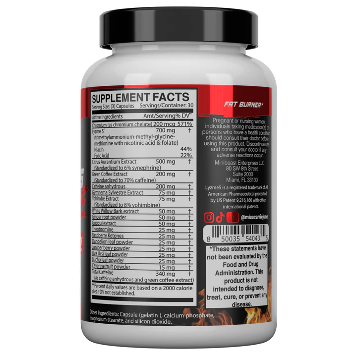 Shreds Extreme (Daytime Fat Burner) - Imagen 3